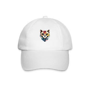 Chat Siamois, Chat, Propriétaire De Chat, Chat Domestique, Chaton - Casquette classique - blanc/blanc - Devant