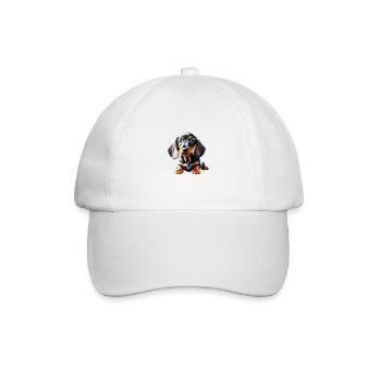 Dachshund, Dog, Dogs, Dog Owner, Dachshund Puppy - Baseball Cap - white/white - Front