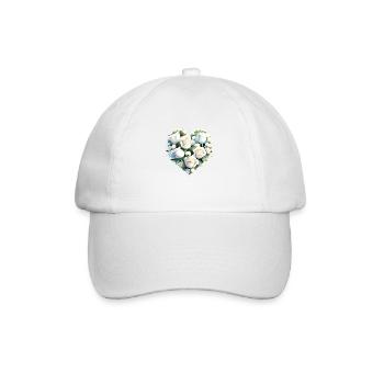 Wedding, Love, Valentine's Day, Engagement, Mother's Day - Baseball Cap - white/white - Front
