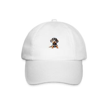 Teckel Chien Teckel Chiot Chiens Propriétaire De Chien - Casquette classique - blanc/blanc - Devant