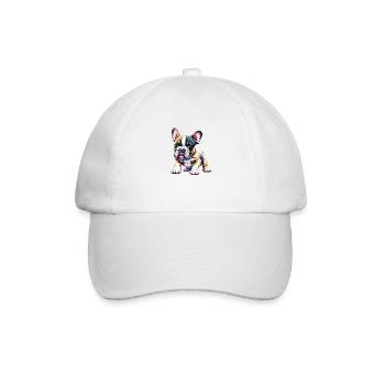 English Bulldog Dog Dog Owner Mastiff Dogs - Baseball Cap - white/white - Front