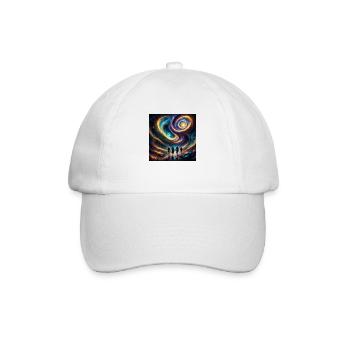 Space travel - Baseballkappe - Weiß/Weiß - Vorne