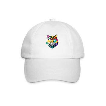 Chat, Propriétaire De Chat, Chat Domestique, Chaton, Animal De Compagnie - Casquette classique - blanc/blanc - Devant