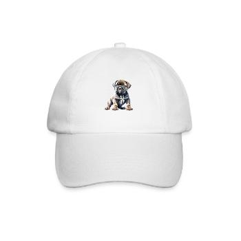 Staffordshire Bull Terrier Chien Chiens Propriétaires de chiens - Casquette classique - blanc/blanc - Devant