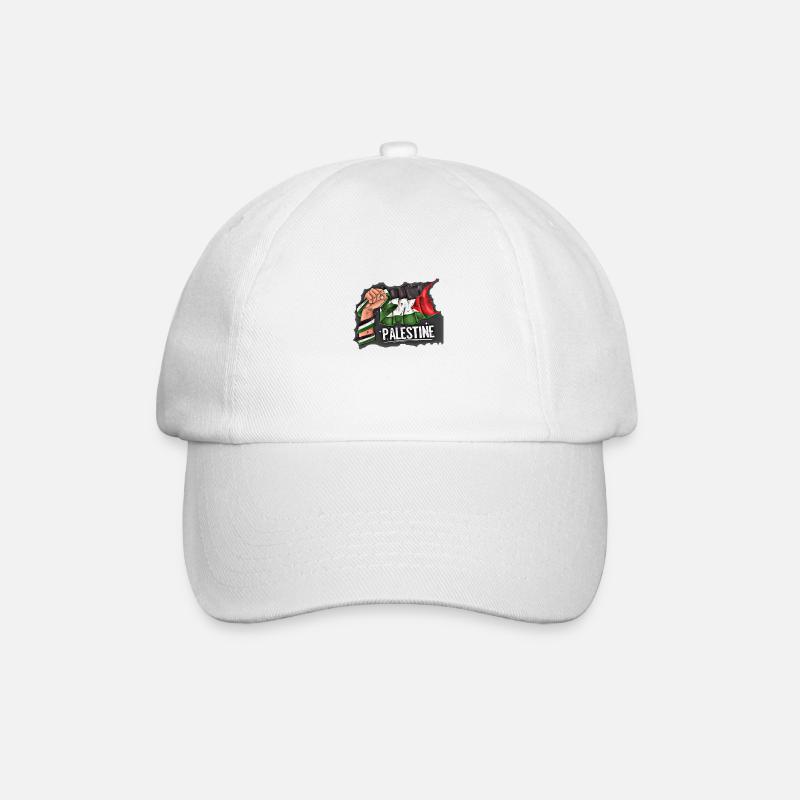Palestine - Casquette classique - blanc/blanc
