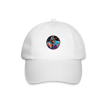 escalade - lune - espace - Casquette classique - blanc/blanc - Devant