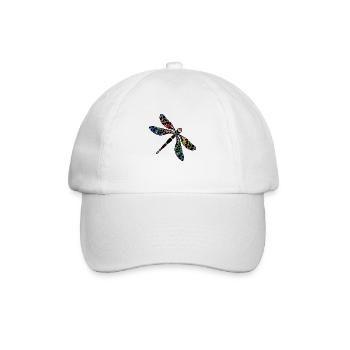 Dragonfly - Baseball Cap - white/white - Front