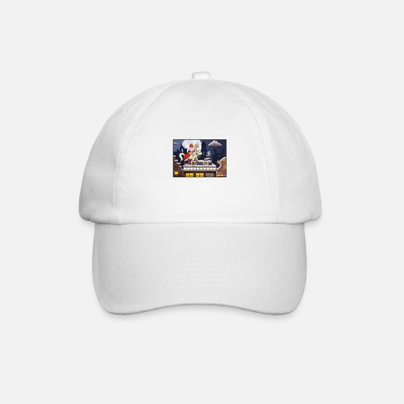 Saint-Nicolas le 5 décembre - Casquette classique - blanc/blanc