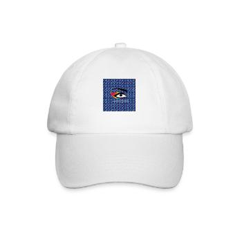 Oeil - Casquette classique - blanc/blanc - Devant