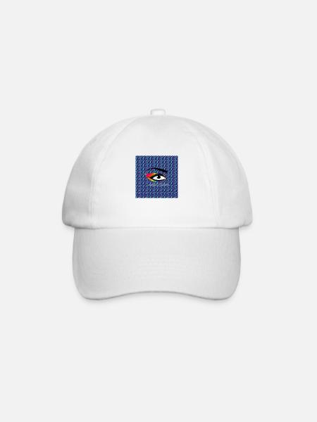 Oeil - Casquette classique - blanc/blanc