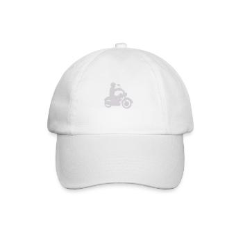 Motorcyclist Motorcycle Motorcross Motorcycle Fan - Baseball Cap - white/white - Front