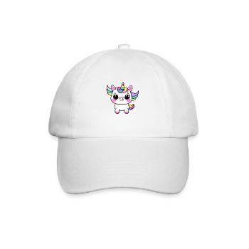 Licorne Créature Mythique Fille Licornes Créatures Mythiques - Casquette classique - blanc/blanc - Devant