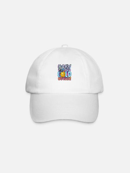 Baby its cold outside - Baseball Cap - white/white