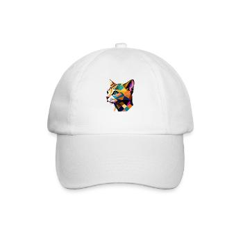 Chaton, Animal de compagnie, Chat domestique, Chat, Propriétaire de chat - Casquette classique - blanc/blanc - Devant