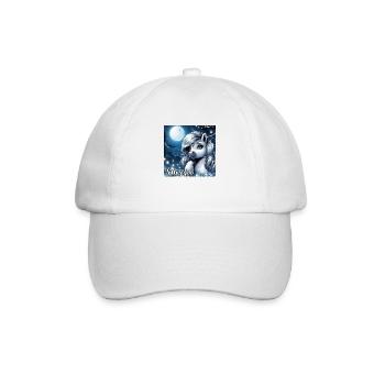 Silberfee fantastisch - Baseballkappe - Weiß/Weiß - Vorne