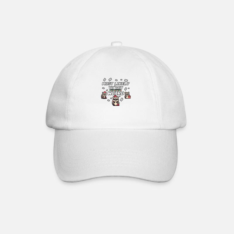 Le plus susceptible de RATON LAVEUR BIZARRE - Casquette classique - blanc/blanc