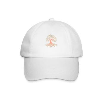 Tree of Life Tree of Life Yoga Meditation - Baseball Cap - white/white - Front