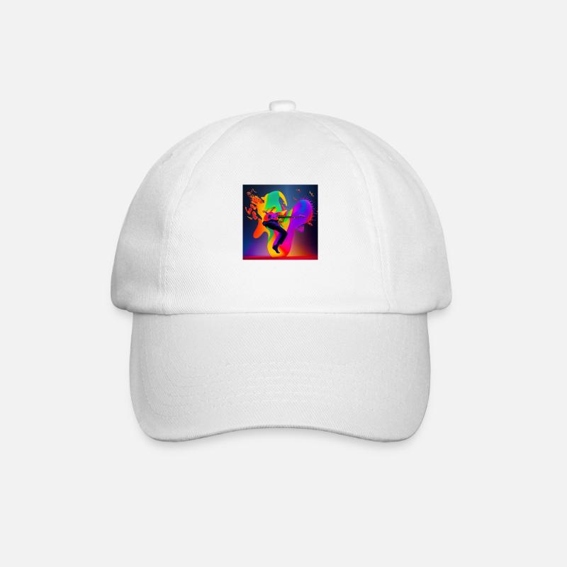 Let it ring - Baseball Cap - white/white
