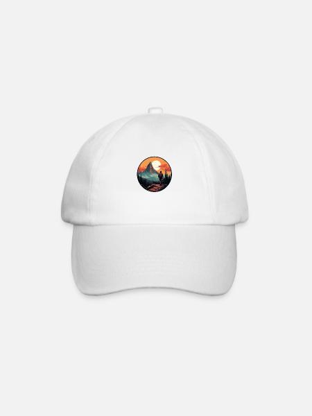 Wander - Baseball Cap - white/white