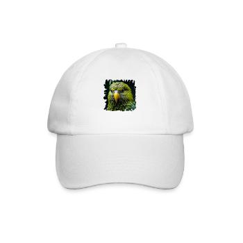 Le perroquet des montagnes de Kea est considéré comme très intelligent - Casquette classique - blanc/blanc - Devant