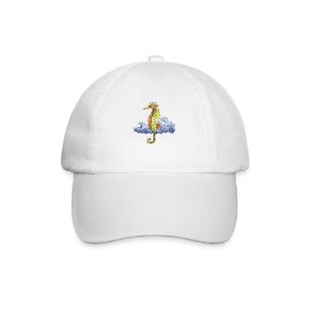 Hippocampe - Casquette classique - blanc/blanc - Devant