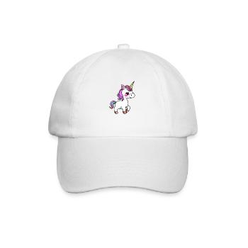 Licorne Créature Mythique Créature Mythique Fille Licornes - Casquette classique - blanc/blanc - Devant