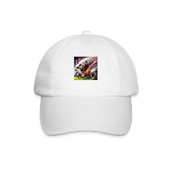 Super Kühe - Baseballkappe - Weiß/Weiß - Vorne