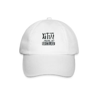 Humour bricolage - Casquette classique - blanc/blanc - Devant
