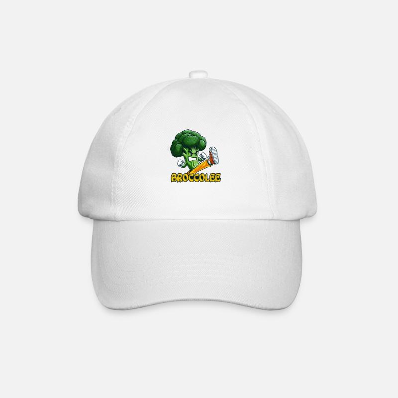 Brocco Lee - Baseballkappe - Weiß/Weiß