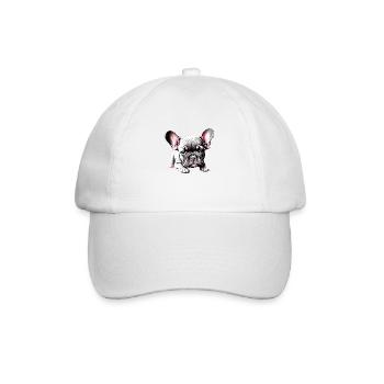 Bulldog Dog Owner Dog Dog Owner Dogs - Baseball Cap - white/white - Front