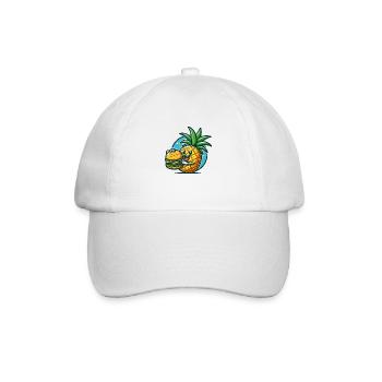 Ananas burger - Casquette classique - blanc/blanc - Devant