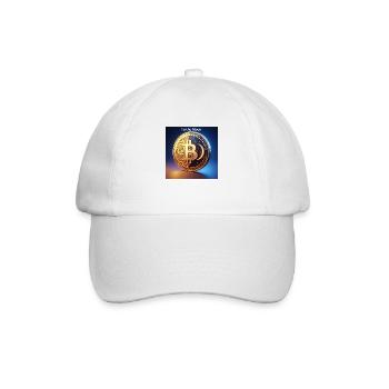 Bitcoin To the Moon - Baseball Cap - white/white - Front