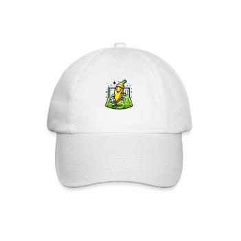 Football Banana - Baseball Cap - white/white - Front