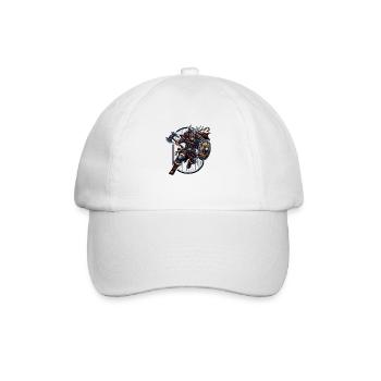 The Axe Viking - Baseball Cap - white/white - Front