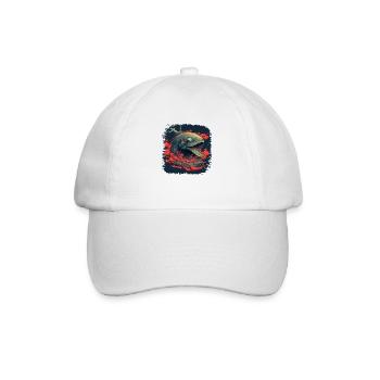 Cool Funny citation Greendale Irlande requin-baleine - Casquette classique - blanc/blanc - Devant