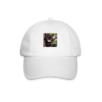 Panthère douce - Casquette classique - blanc/blanc - Devant