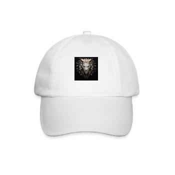 Mighty Lion - Baseballkappe - Weiß/Weiß - Vorne