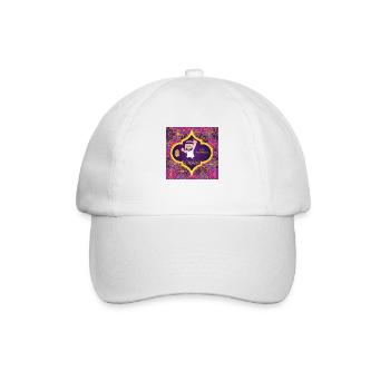 Ramadan, Eid Mubarak - Baseball Cap - white/white - Front