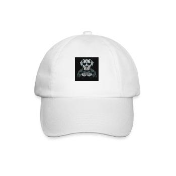 Chien Morpheus - Casquette classique - blanc/blanc - Devant