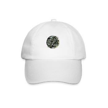 Abstract Tactical Swirl - Baseball Cap - white/white - Front
