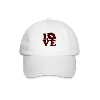 Love me Valentine Happy Valentines Valentines - Baseball Cap - white/white - Front