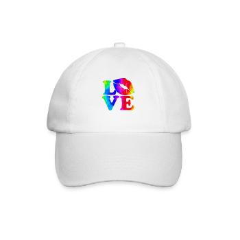 Love me Valentine Happy Valentines Valentines - Baseball Cap - white/white - Front