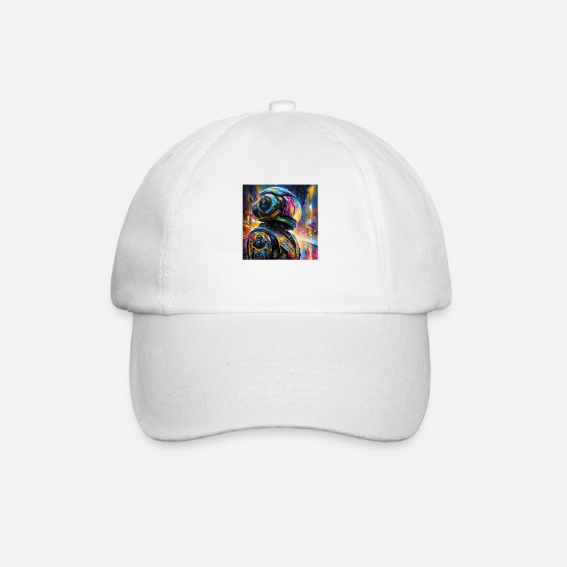 Astronaut - Baseballkappe - Weiß/Weiß
