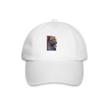 Leopard - Baseball Cap - white/white - Front