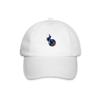 seifenblase - Baseballkappe - Weiß/Weiß - Vorne