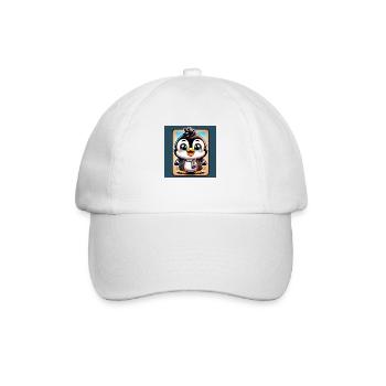 Penguins - Baseball Cap - white/white - Front