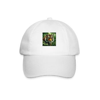 Tigre - Casquette classique - blanc/blanc - Devant