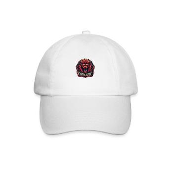 Living Like a Leo - Baseball Cap - white/white - Front