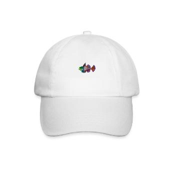 Poisson mandarin - Casquette classique - blanc/blanc - Devant