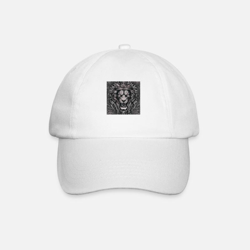 My Design - Baseballkappe - Weiß/Weiß